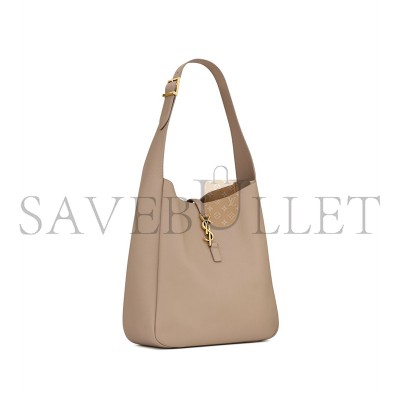 YSL LE 5 À 7 SUPPLE LARGE IN GRAINED LEATHER 753837AAAUQ1722 (30*31*13cm)
