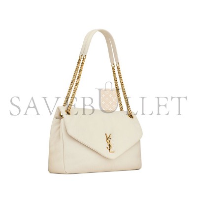 YSL CALYPSO LARGE IN GRAINED LAMBSKIN 777399AACYT9207 (28*22*12cm)