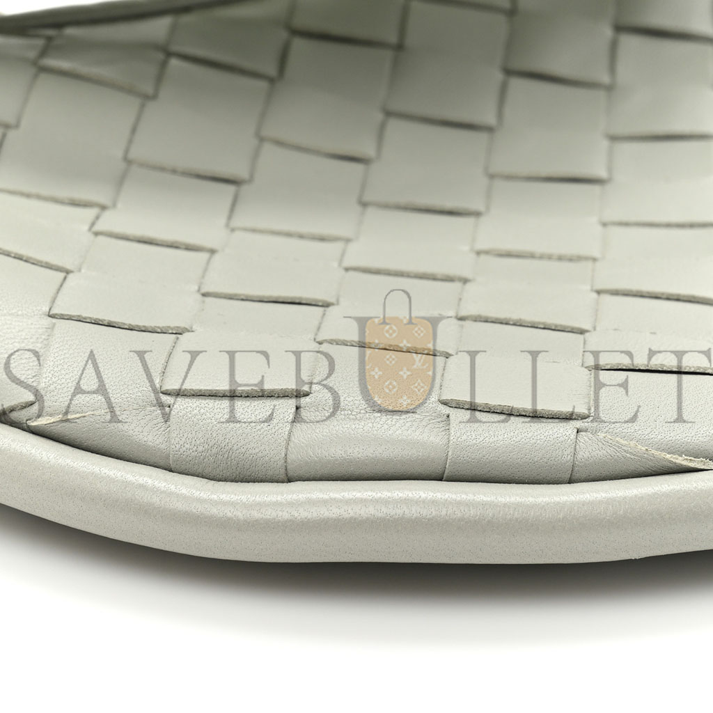 BOTTEGA VENETA NAPPA INTRECCIATO SMALL GEMELLI AGATE GREY GLACIER (25*18*6cm) BOTTEGA VENETA NAPPA INTRECCIATO SMALL GEMELLI AGATE GREY GLACIER (25*18*6cm)
