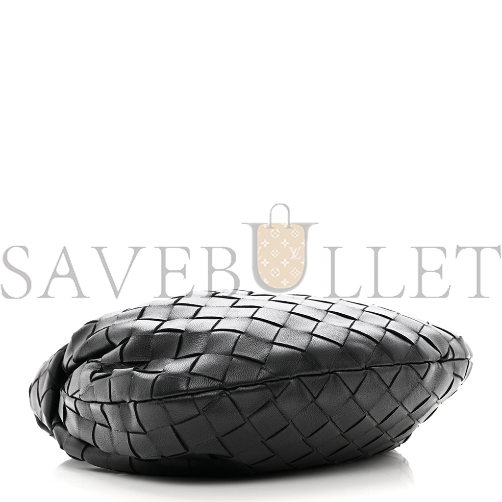 BOTTEGA VENETA NAPPA INTRECCIATO MINI JODIE BLACK (25*14*6cm)