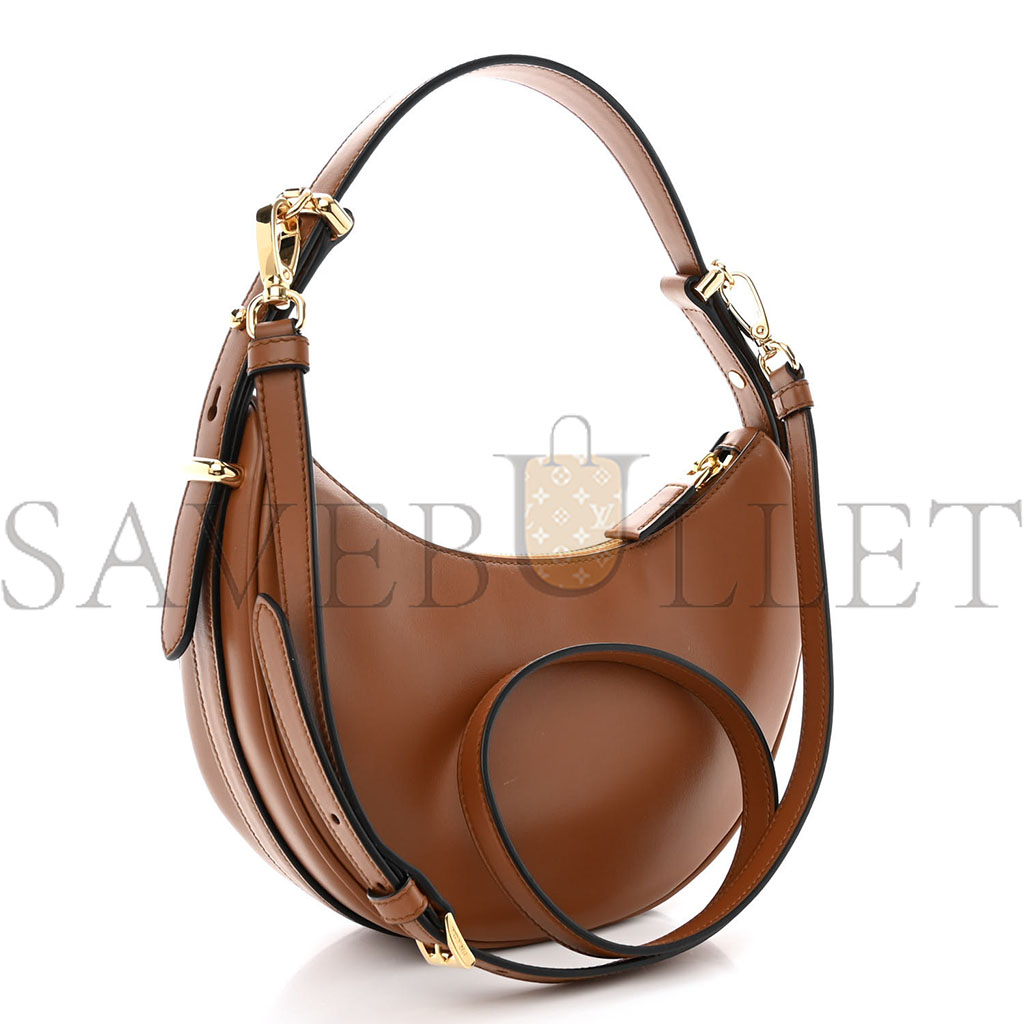 PRADA NAPPA ARQUE SHOULDER BAG BROWN (23*18*6cm)