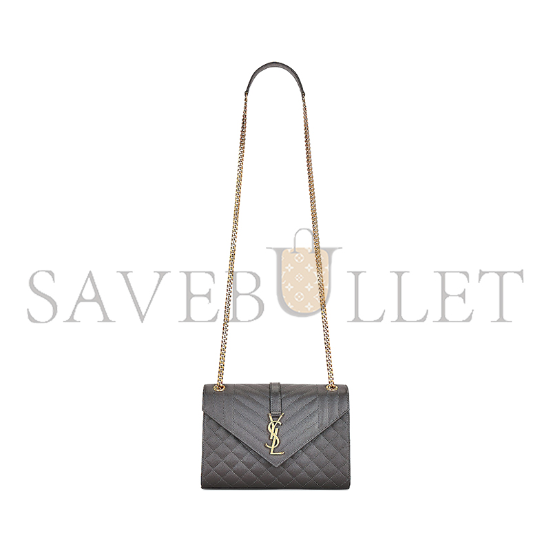 YSL ENVELOPE MEDIUM BAG 600185BOW911202 (24*17.5*6cm)