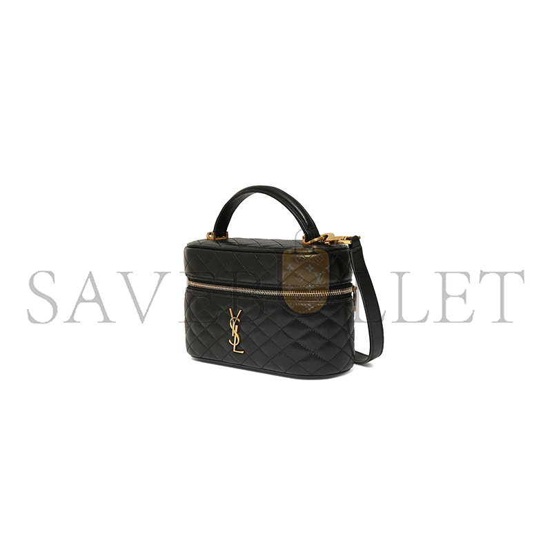 YSL MINI GABY LEATHER VANITY BAG 819285PCEX1EL07 (12*8*4cm)