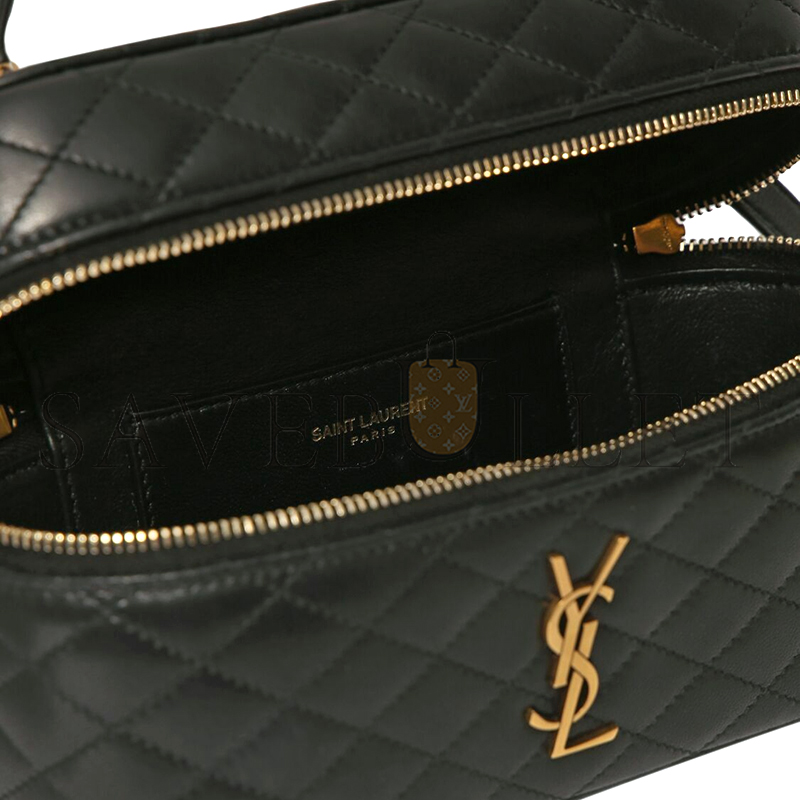 YSL MINI GABY LEATHER VANITY BAG 819285PCEX1EL07 (12*8*4cm)
