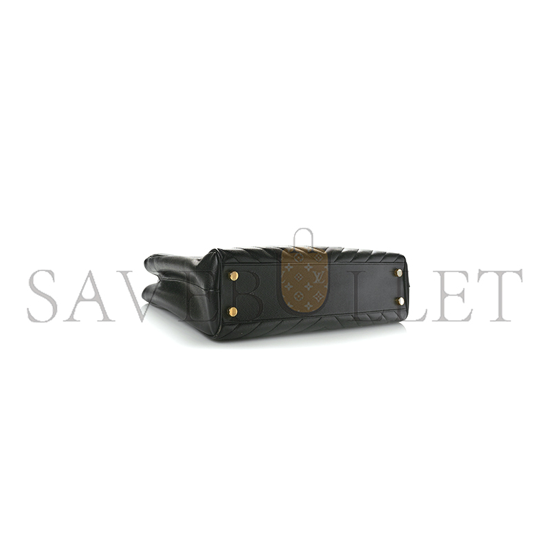 YSL CHEVRON LEATHER CLASSIC MONOGRAM SHOPPING TOTE 1560329 (33*22*15cm)