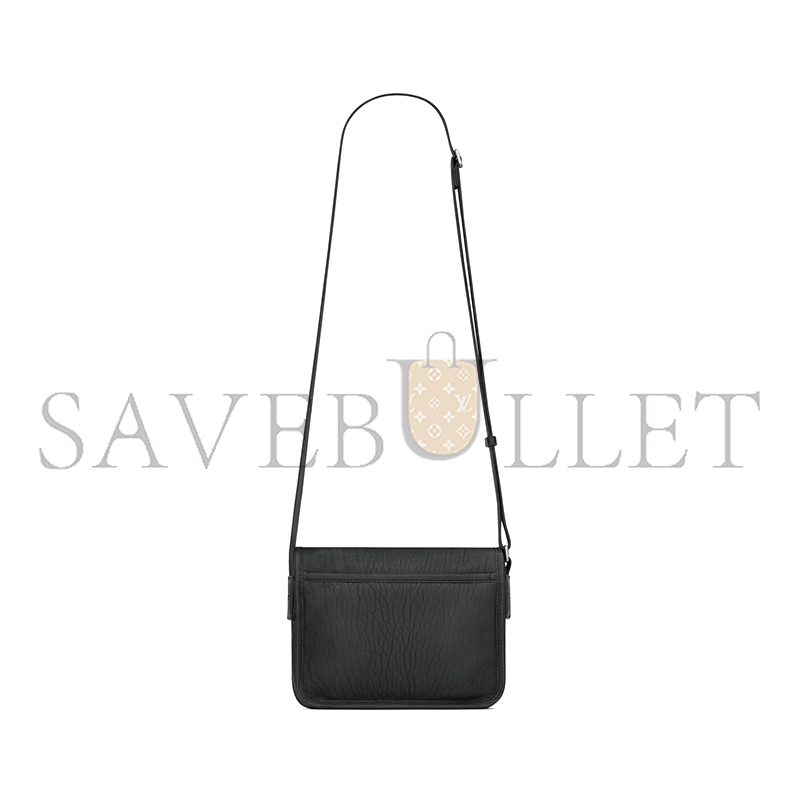 YSL NIKI SMALL MESSENGER IN GRAINED LAMBSKIN 776611AAC3O1000 (21*15*6cm)