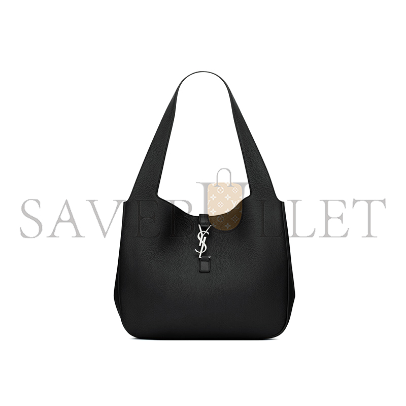 YSL LE 5 À 7 BEA IN GRAINED LEATHER 763435AAEQC1000 (50*28*18cm) YSL LE 5 À 7 BEA IN GRAINED LEATHER 763435AAEQC1000 (50*28*18cm)