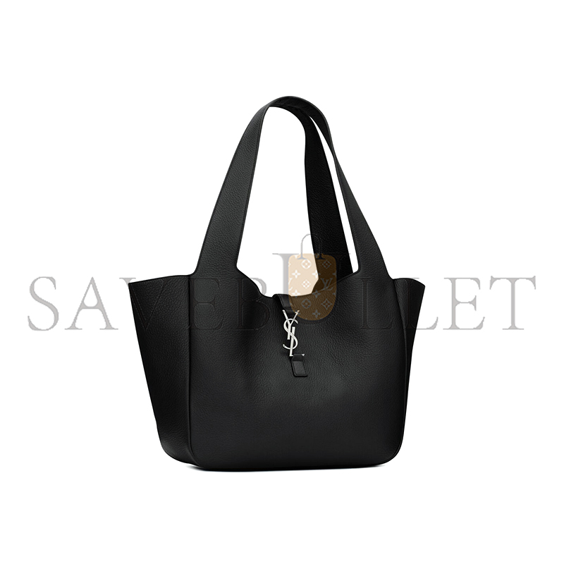 YSL LE 5 À 7 BEA IN GRAINED LEATHER 763435AAEQC1000 (50*28*18cm) YSL LE 5 À 7 BEA IN GRAINED LEATHER 763435AAEQC1000 (50*28*18cm)