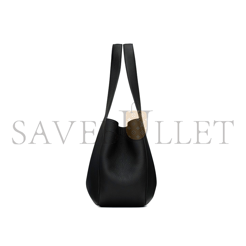 YSL LE 5 À 7 BEA IN GRAINED LEATHER 763435AAEQC1000 (50*28*18cm) YSL LE 5 À 7 BEA IN GRAINED LEATHER 763435AAEQC1000 (50*28*18cm)