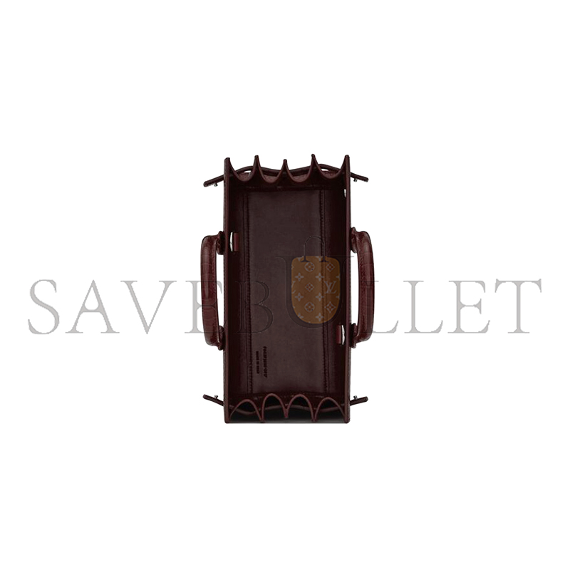 YSL SAC DE JOUR NANO BAG IN CROCODILE-EMBOSSED LEATHER 392035DND1N6475 (22*18*10.5cm)