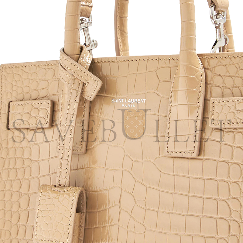 YSL BABY SAC DE JOUR CROC EMBOSSED 392035DND1N2721 (22*18*10.5cm)