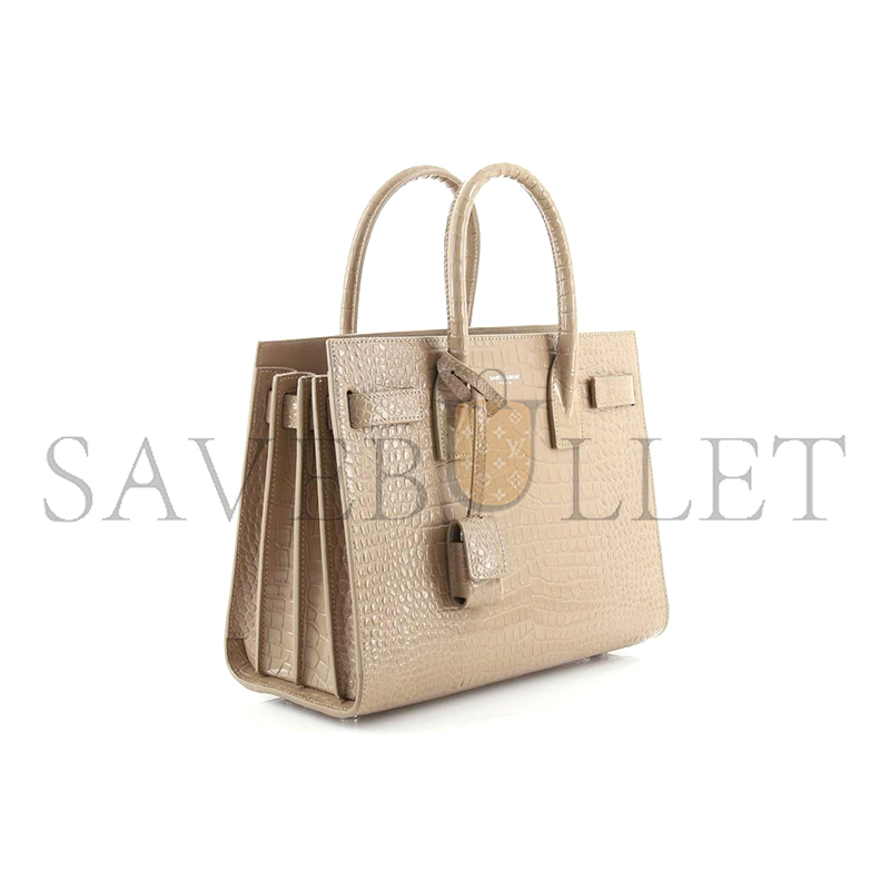 YSL SAC DE JOUR CROC EMBOSSED LEATHER LU84212960252 (26*20.5*12.5cm)