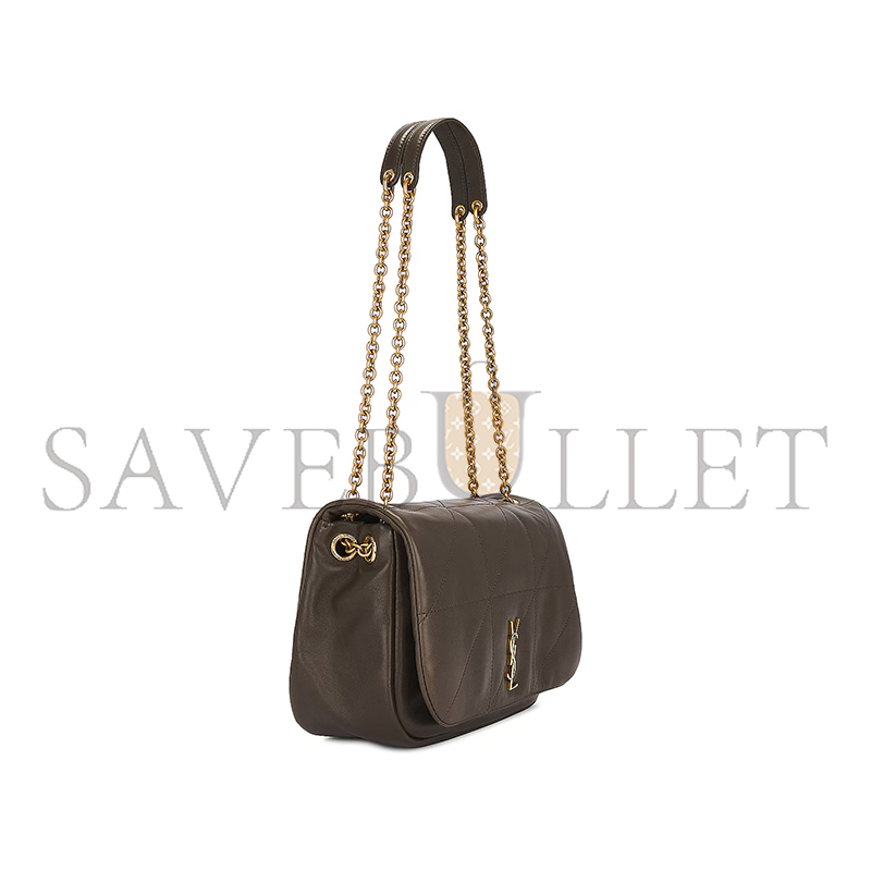 YSL JAMIE 4.3 SMALL LEATHER SHOULDER BAG P00885815 (25*16*9cm)