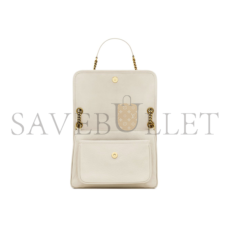 YSL NIKI MEDIUM IN GRAINED LAMBSKIN 633178AACYT9207 (28*20*8.5cm) YSL NIKI MEDIUM IN GRAINED LAMBSKIN 633178AACYT9207 (28*20*8.5cm)