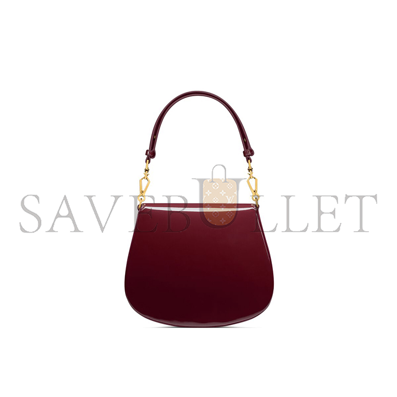 YSL VOLTAIRE TOP HANDLE IN PATENT LEATHER 800846BMIIW6413 (17.5*21*8cm)