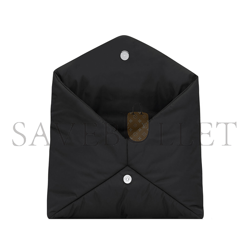 YSL CASSANDRE LARGE ENVELOPE POUCH IN NYLON 778185FACIW1000 (30*20*5cm) YSL CASSANDRE LARGE ENVELOPE POUCH IN NYLON 778185FACIW1000 (30*20*5cm)