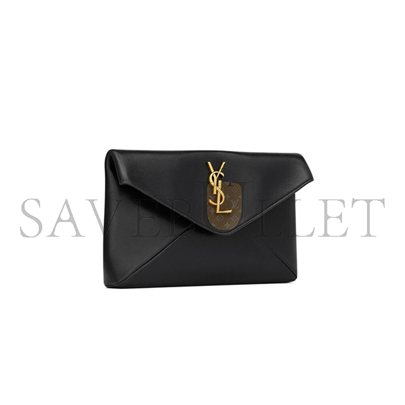 YSL CASSANDRE SMALL ENVELOPE POUCH IN LAMBSKIN 764931AACX71000 (21*14*3cm) YSL CASSANDRE SMALL ENVELOPE POUCH IN LAMBSKIN 764931AACX71000 (21*14*3cm)