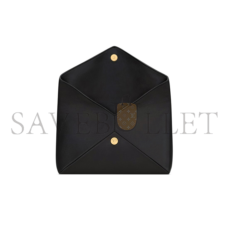 YSL CASSANDRE SMALL ENVELOPE POUCH IN LAMBSKIN 764931AACX71000 (21*14*3cm) YSL CASSANDRE SMALL ENVELOPE POUCH IN LAMBSKIN 764931AACX71000 (21*14*3cm)