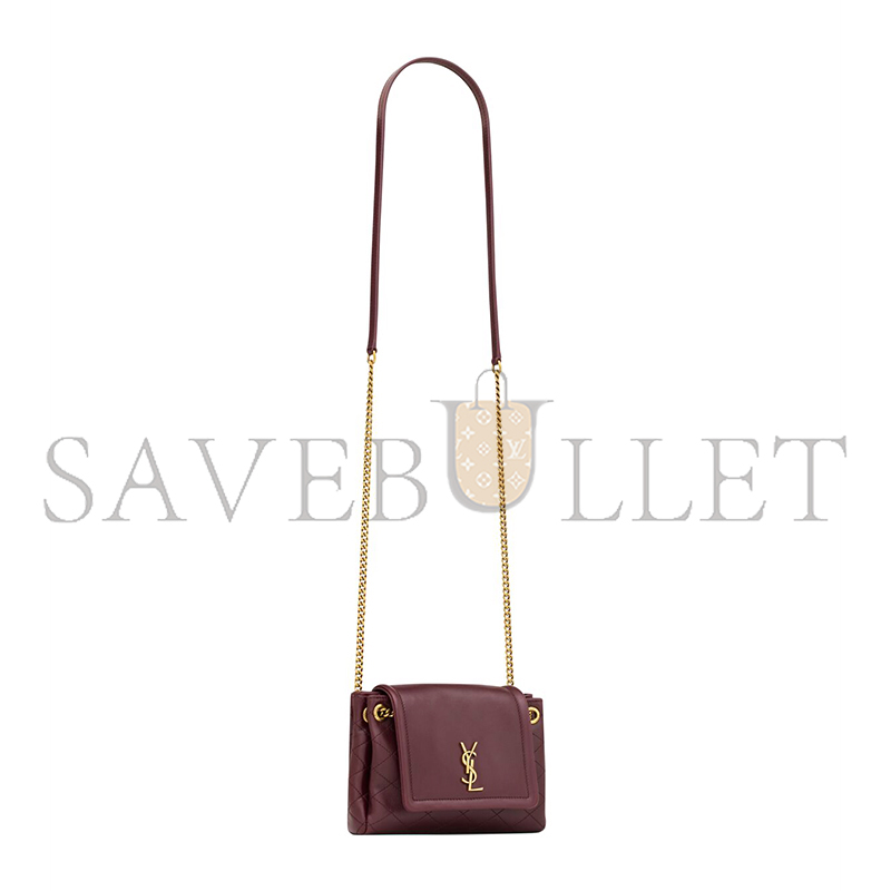 YSL MINI NOLITA IN LAMBSKIN 672738AAEAX6197 (18*13*6cm)