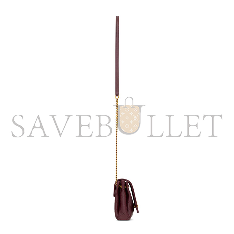 YSL MINI NOLITA IN LAMBSKIN 672738AAEAX6197 (18*13*6cm)