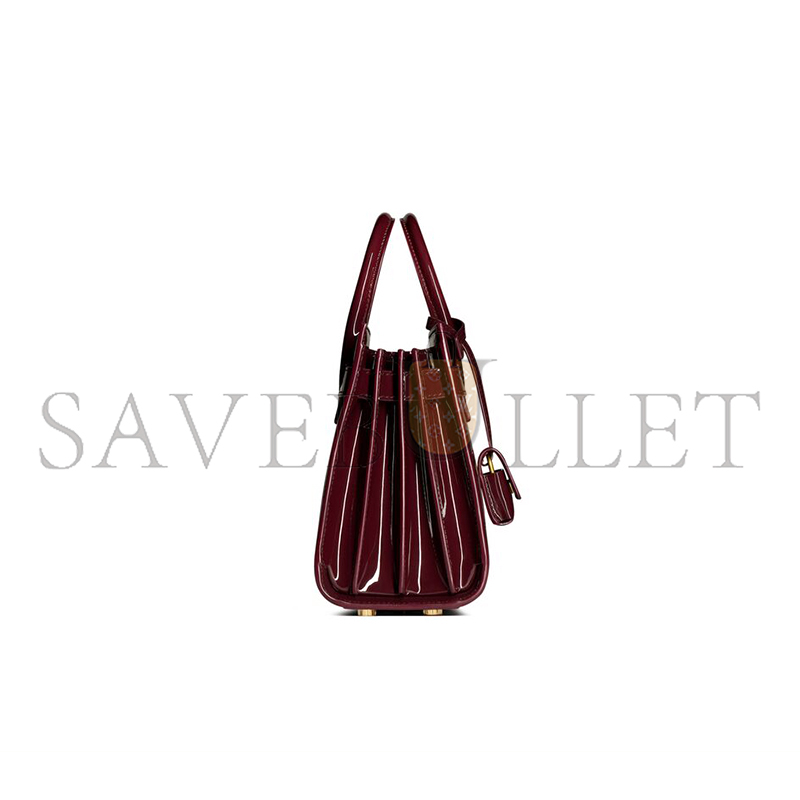 YSL SAC DE JOUR IN PATENT LEATHER-NANO 398711B870W6413 (22*18*10.5cm) YSL SAC DE JOUR IN PATENT LEATHER-NANO 398711B870W6413 (22*18*10.5cm)