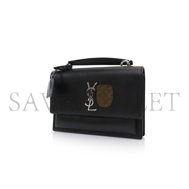 YSL SUNSET TOP HANDLE IN SMOOTH LEATHER MAL634723 (25*18*5cm)