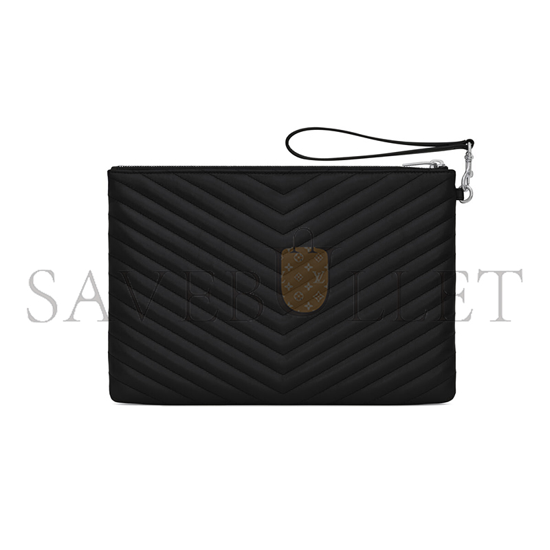 YSL CASSANDRE MATELASSÉ TABLET POUCH IN LEATHER 559193CWU021000 (30*21.5*2cm)