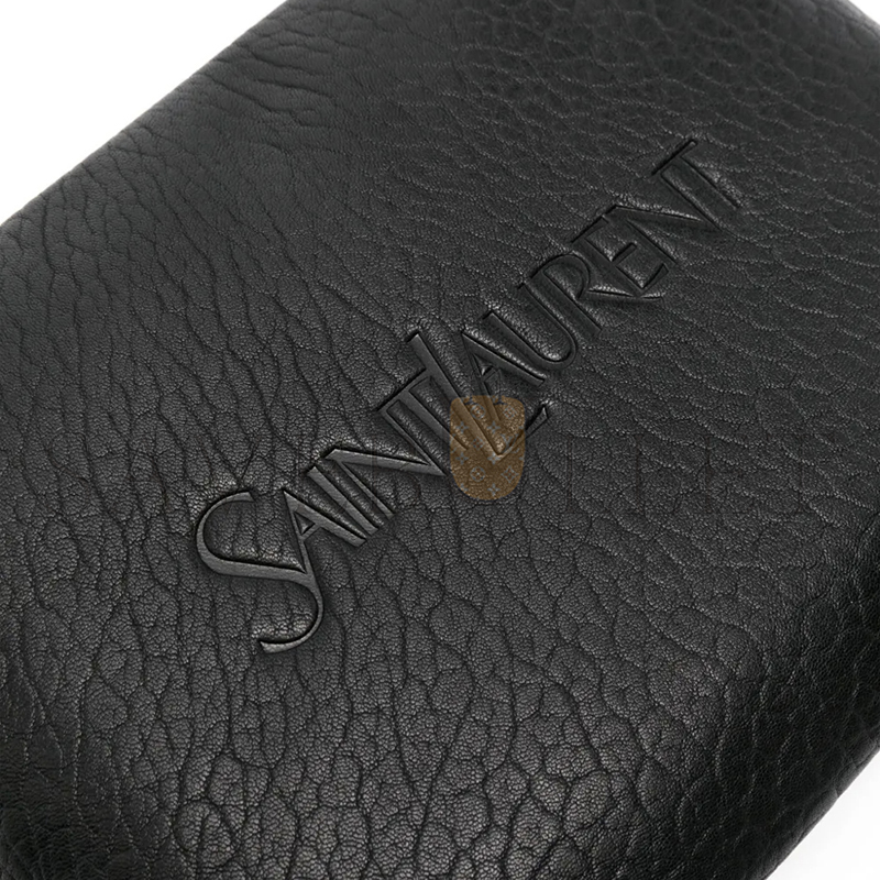 YSL SAINT LAURENT PUFFY POUCH IN LAMBSKIN 779512AADBZ (30*22*3cm)