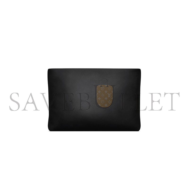 YSL SAINT LAURENT SMALL PUFFY POUCH IN LAMBSKIN 779526AADA11000 (23*16*4cm) YSL SAINT LAURENT SMALL PUFFY POUCH IN LAMBSKIN 779526AADA11000 (23*16*4cm)