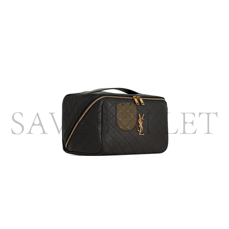 YSL GABY VANITY CASE IN LAMBSKIN 7531711EL071000 (21*13*13cm) YSL GABY VANITY CASE IN LAMBSKIN 7531711EL071000 (21*13*13cm)
