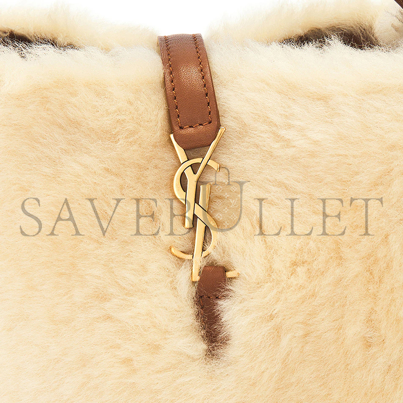 YSL LE 37 MINI BUCKET BAG 'CREAM BEIGEBRICK' 765870HAAH39648 (15*13*6cm)