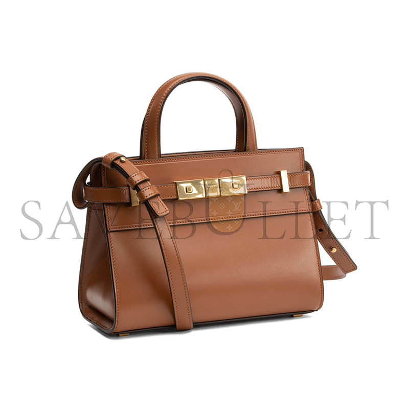 YSL MANHATTAN NANO TOTE BLACK IN SMOOTH LEATHER 5937410SXPW (21*16*9cm)