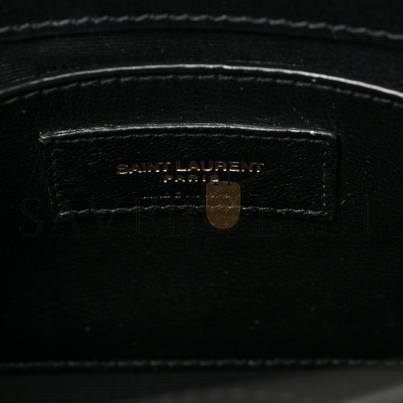YSL MANHATTAN NANO TOTE BLACK IN SMOOTH LEATHER 5937411344052 (21*16*9cm)