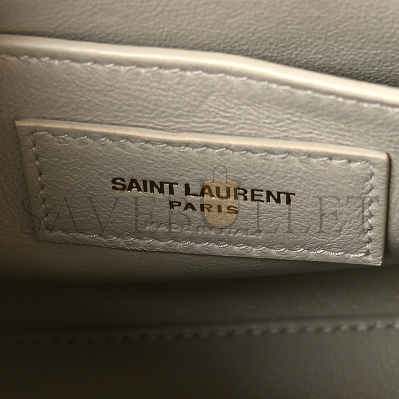YSL MANHATTAN NANO TOTE BLACK IN SMOOTH LEATHER 5937411471590 (21*16*9cm)