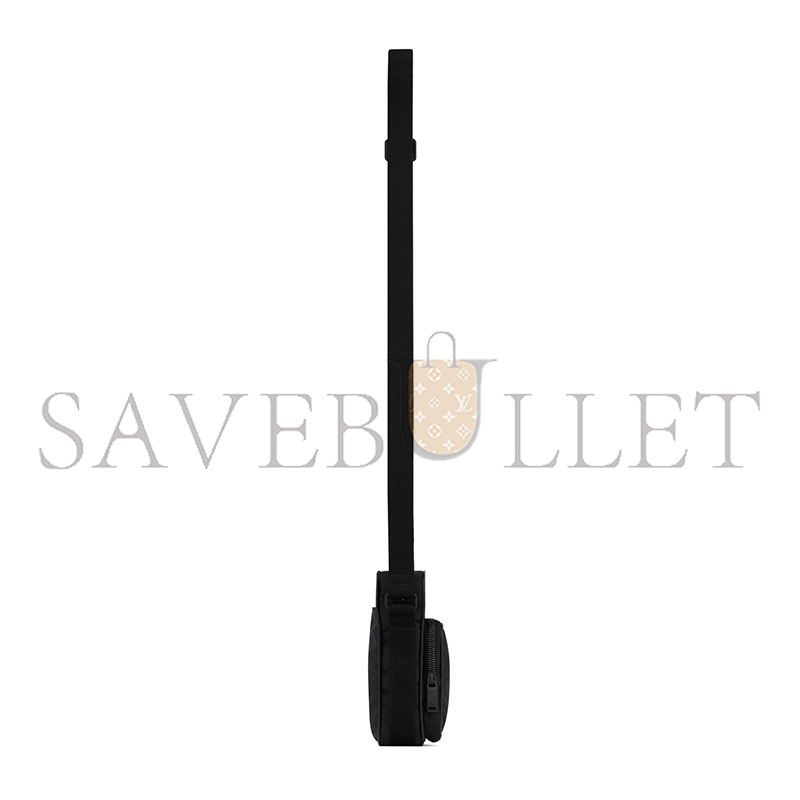 YSL CITY SAINT LAURENT MINI CAMERA BAG IN NYLON 779661AADBA1000 (18.5*14*5cm)