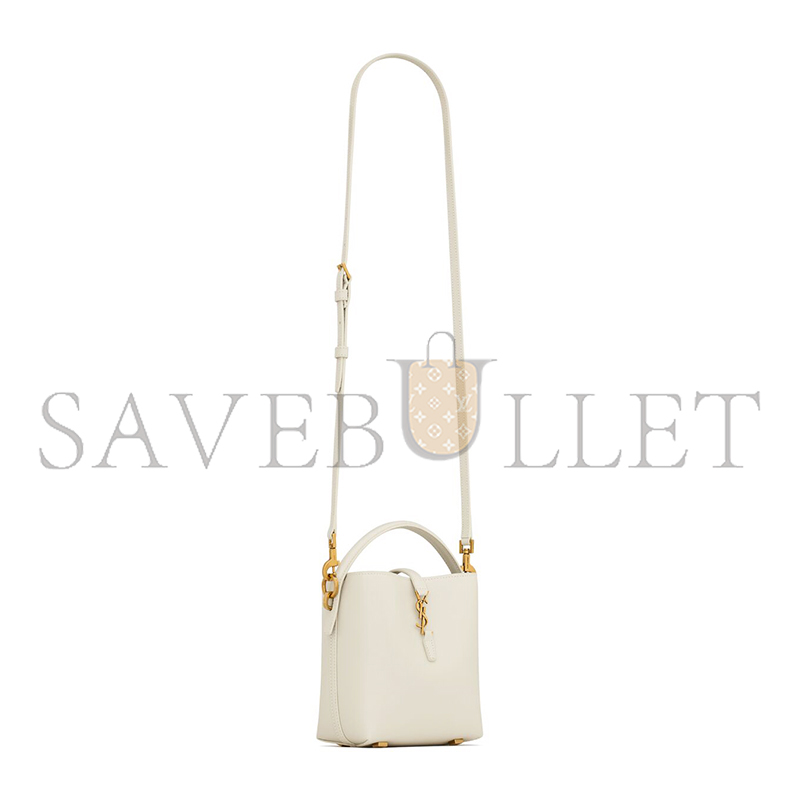 YSL LE 37 MINI IN SHINY LEATHER 7658702R20W9207 (15*13*6cm)
