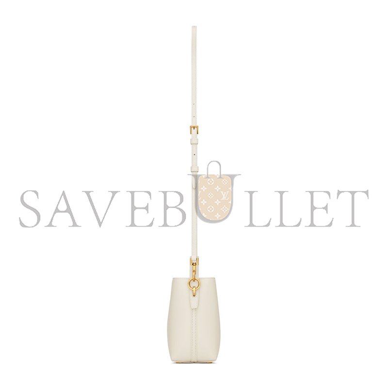 YSL LE 37 MINI IN SHINY LEATHER 7658702R20W9207 (15*13*6cm)