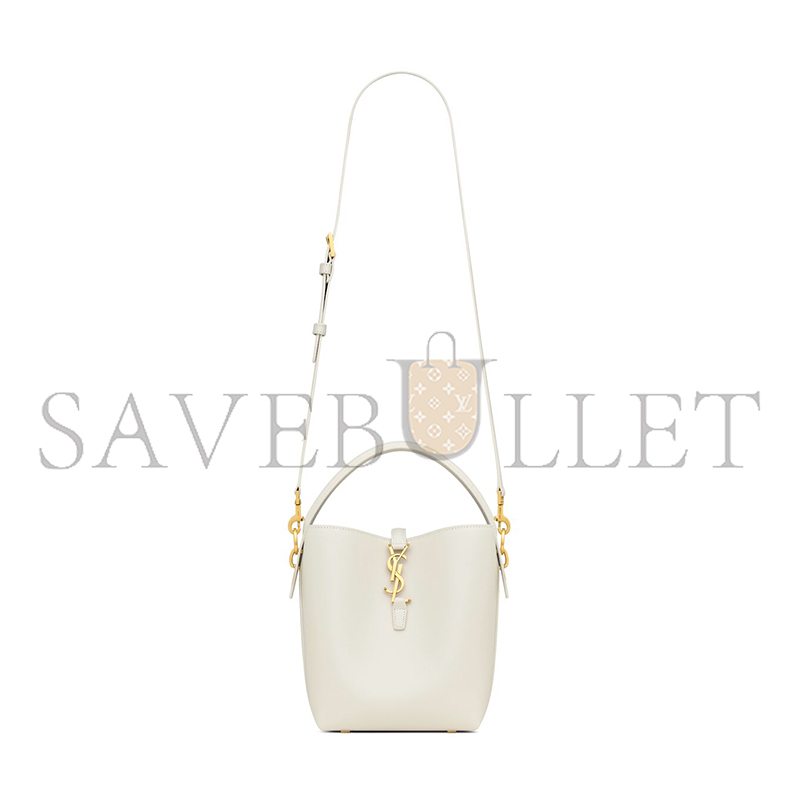 YSL LE 37 SMALL IN SHINY LEATHER 7490362R20W9207 (17*20*13cm)