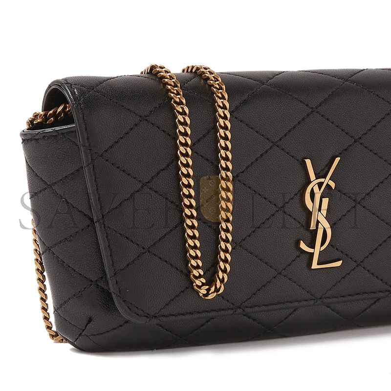 YSL GABY PHONE CASE IN LAMBSKIN 742579168624 (19*10*4.5cm)