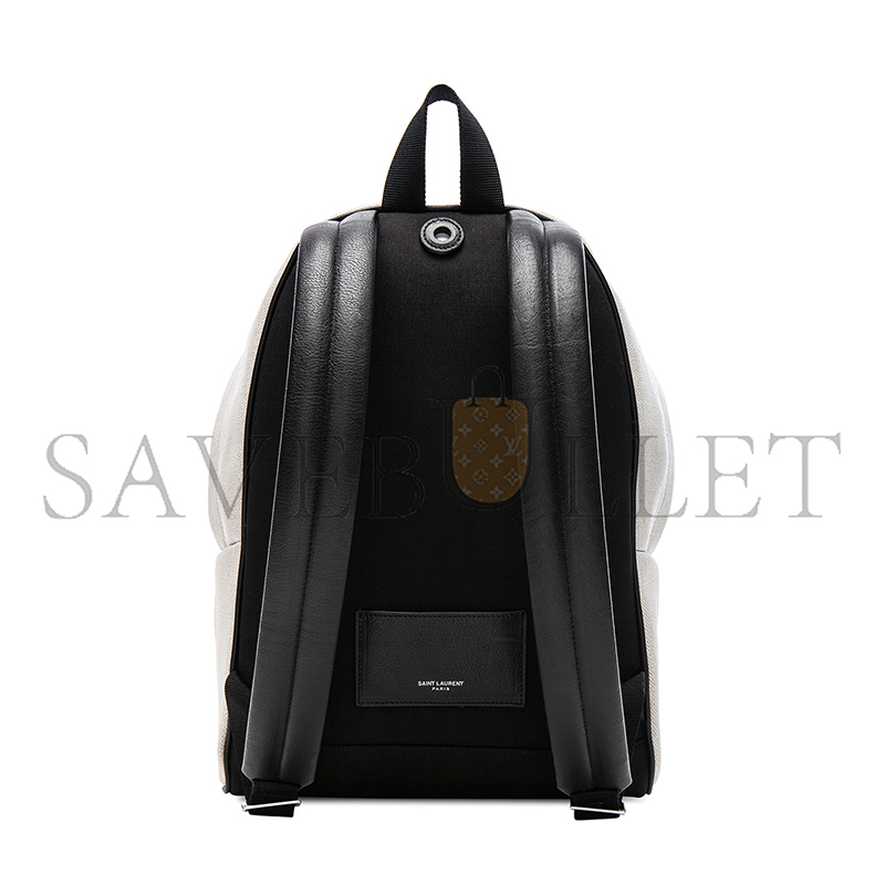 YSL RIVE GAUCHE FABRIC BACKPACK WHITE 5085489J51E9273 (26*35*16cm)