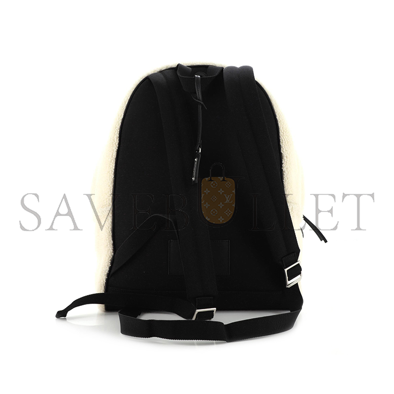 YSL CITY MEDIUM BACKPACK SHEARLING LU84215440492 (30*38*17cm)