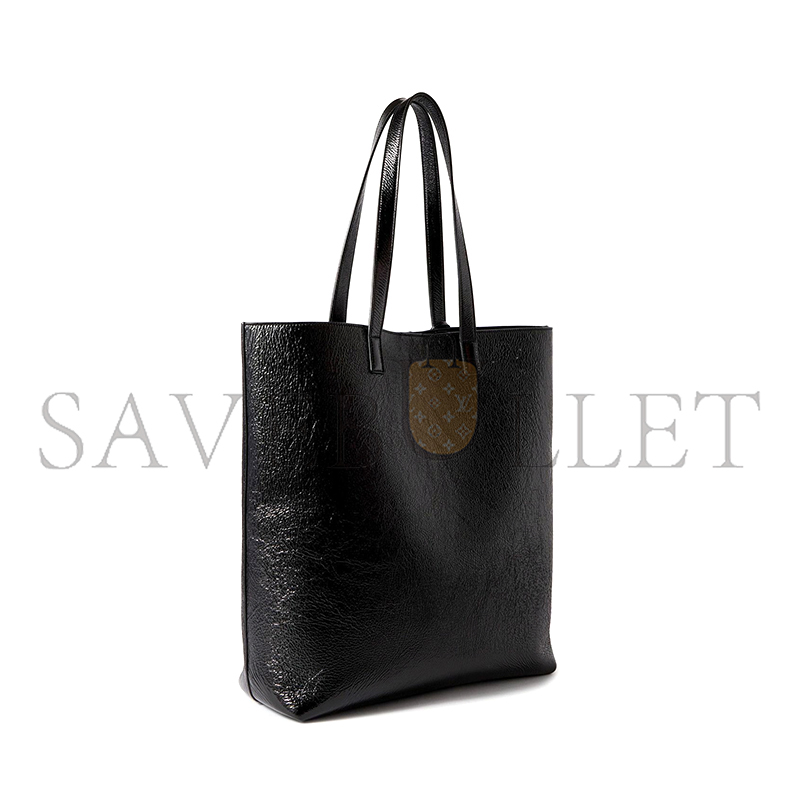 YSL SHOPPING SAINT LAURENT NS IN CRINKLED GLOSSED-LEATHER 1647597332145128 (32.5*35*10.5cm)