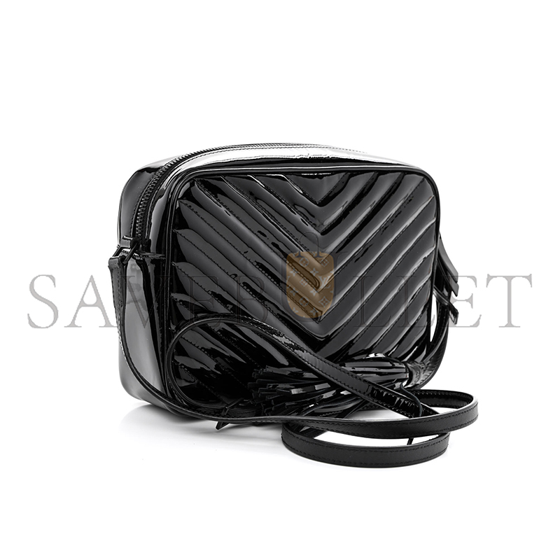 YSL LOU CAMERA BAG IN PATENT LEATHER 612544DV7081000 (23*16*6cm)