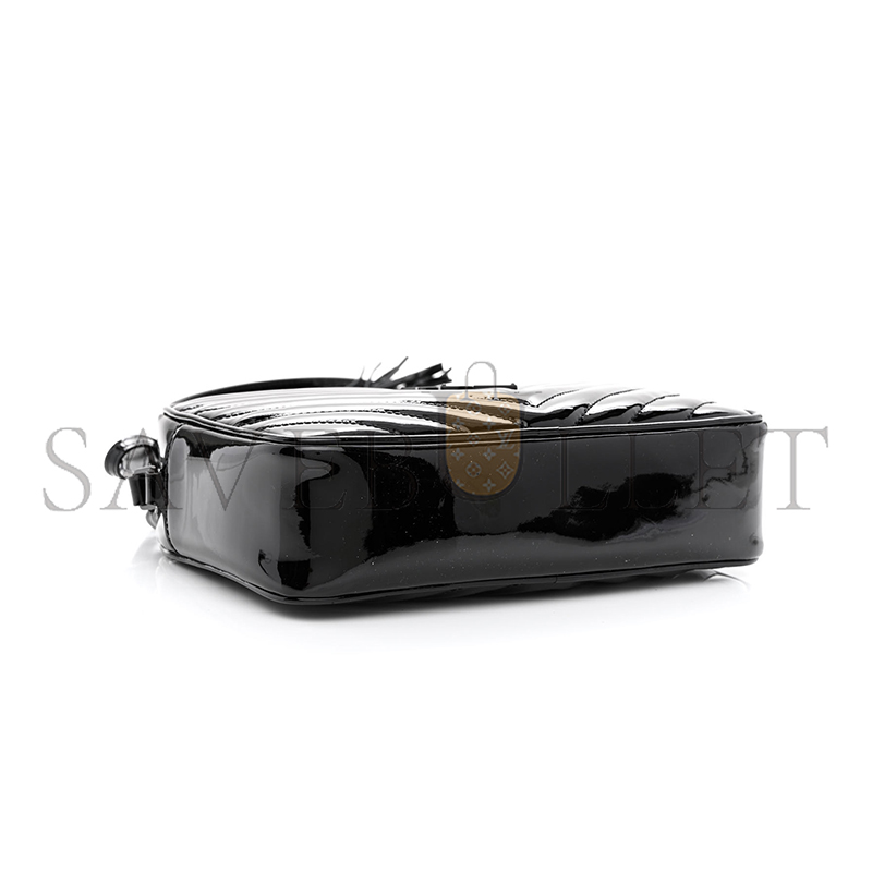 YSL LOU CAMERA BAG IN PATENT LEATHER 612544DV7081000 (23*16*6cm)