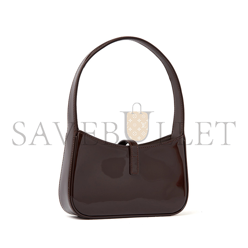YSL MINI LE 5 À 7 IN PATENT LEATHER 710310455781 (19*11.5*4.5cm)