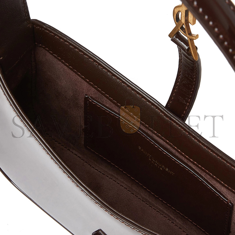 YSL MINI LE 5 À 7 IN PATENT LEATHER 710310455781 (19*11.5*4.5cm)