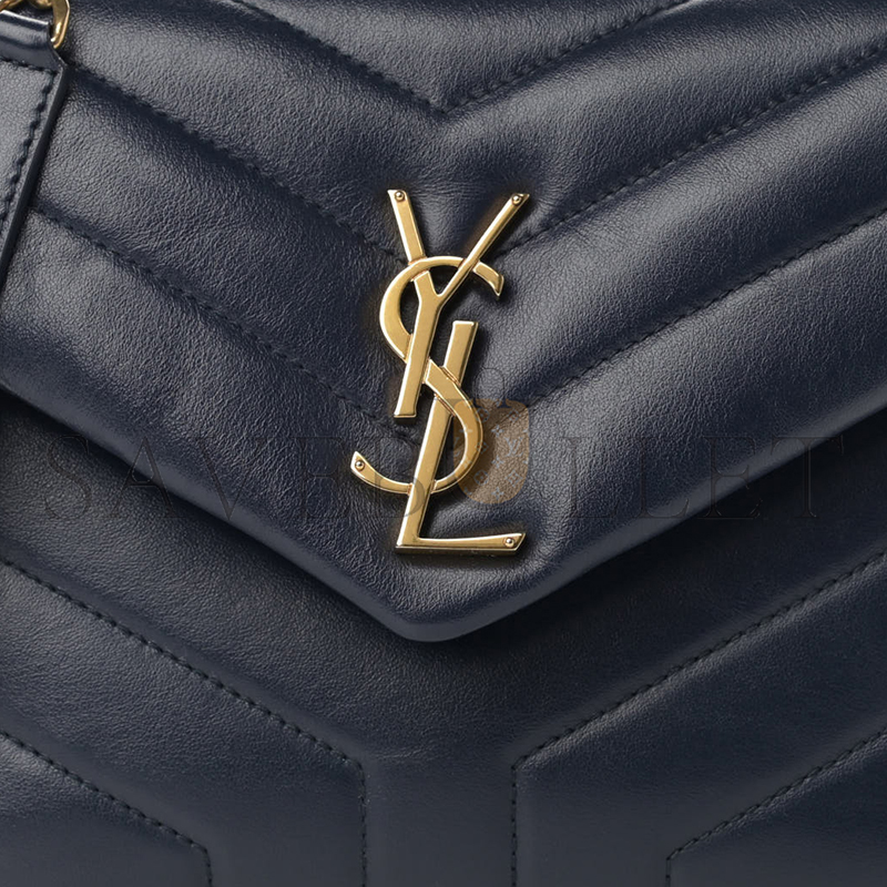 YSL LOULOU SMALL CHAIN BAG IN QUILTED LEATHER 4946991088297 (23*17*9cm)