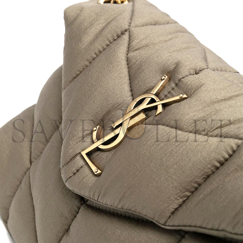 YSL PUFFER SMALL CHAIN BAG IN NYLON 577476352204 (29*17*11cm)