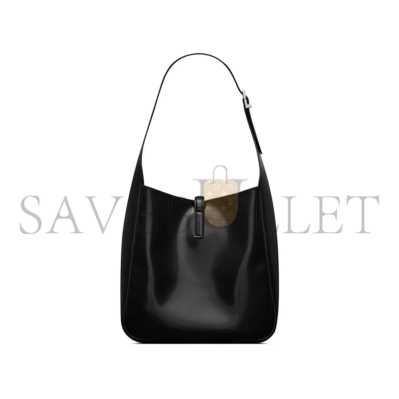 YSL LE 5 À 7 SUPPLE SMALL IN PATENT LEATHER 713938152236 (23*22*8.5cm)