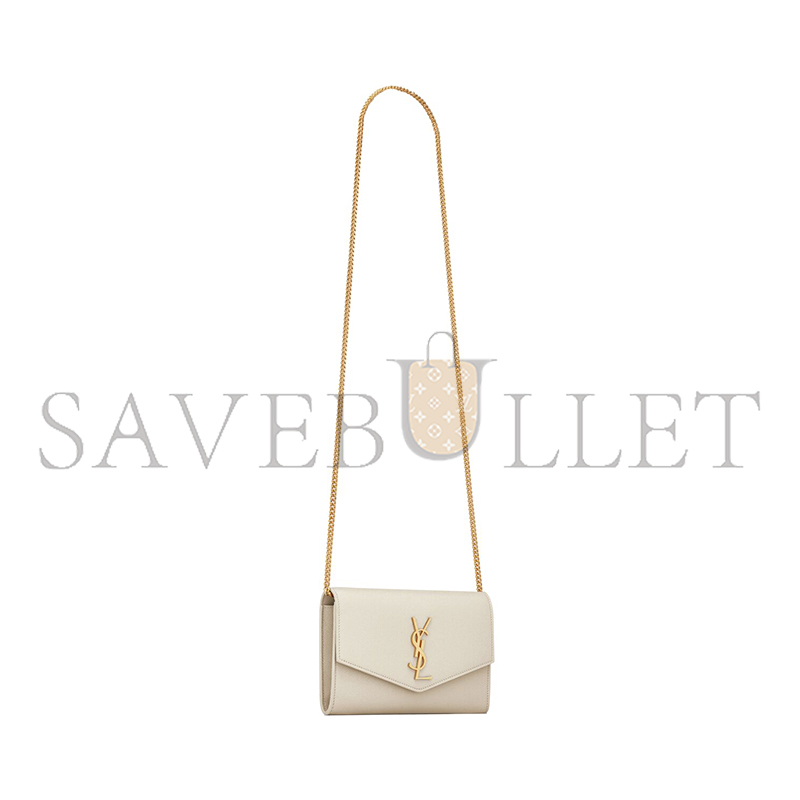 YSL UPTOWN CHAIN WALLET IN GRAIN DE POUDRE EMBOSSED LEATHER 6077881GF0J9207 (19*12*3cm) YSL UPTOWN CHAIN WALLET IN GRAIN DE POUDRE EMBOSSED LEATHER 6077881GF0J9207 (19*12*3cm)